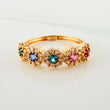 Anillo Churumbela Tupido 1.95g / T4 3/4 Oro Amarillo 18K