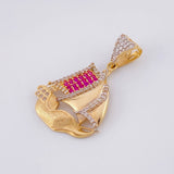 Pendant Boat 3.7g / 1 1/4 in 18K Yellow Gold
