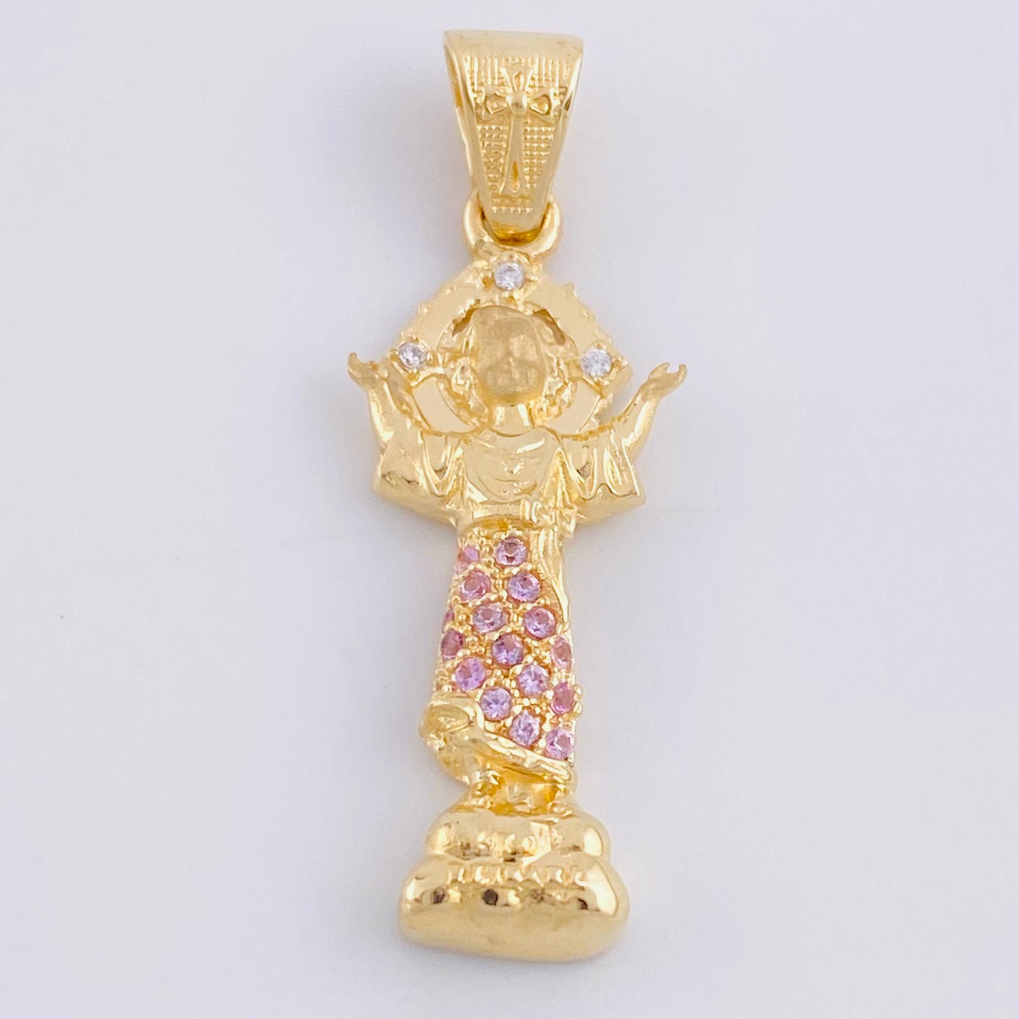 Dije Divino Niño 2.7g / 1 1/4 in Oro Amarillo 18K