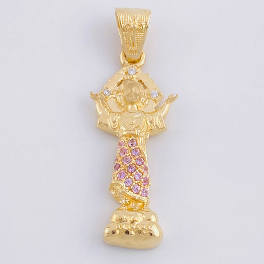 Dije Divino Niño 2.7g / 1 1/4 in Oro Amarillo 18K