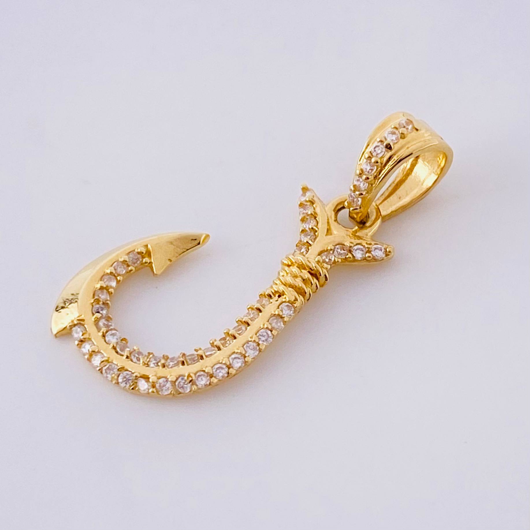 Pendant Hook 1.55g / 1 in Yellow Gold 18K
