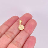 Dije San Benito 0.55g / 1/2 in Oro Amarillo 18K