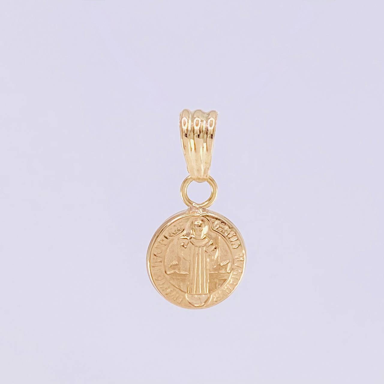 Dije San Benito 0.4g / 3/4 in Oro Amarillo 18K