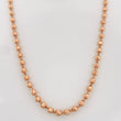Half Moon Military Chain 21.4g / 28 in / 3mm 18K Rose Gold %