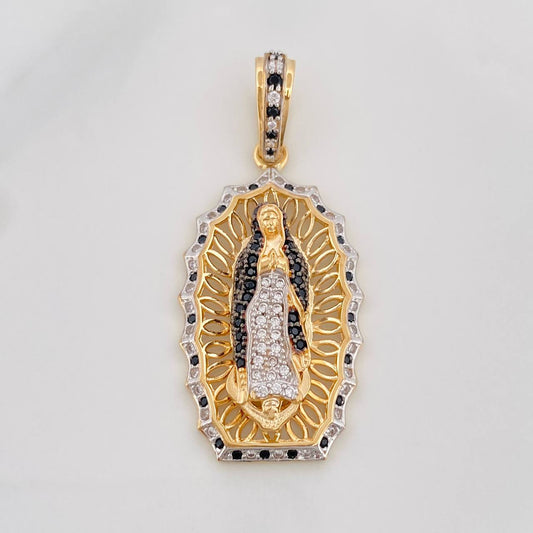 Dije Virgen Guadalupe 6g / 1 1/2 in Tres Oros 18K