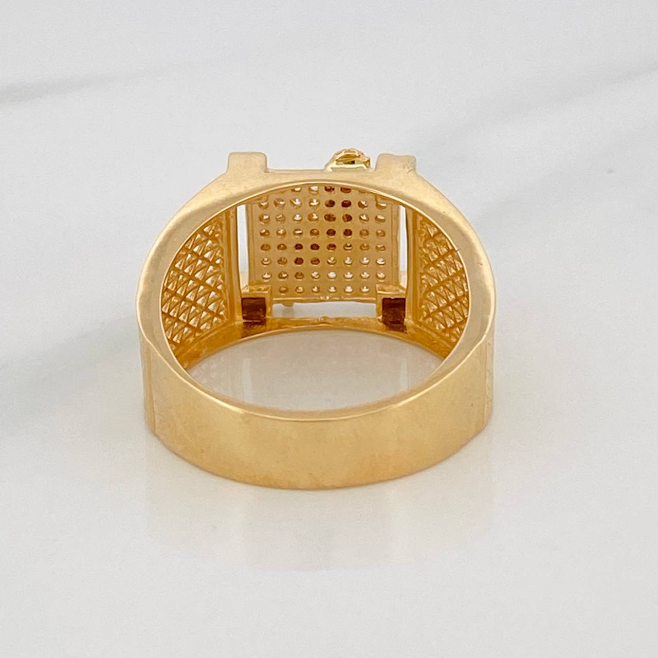 Anillo Caballo 7g / T9 3/4 Oro Amarillo 18K