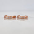 Hoop Earrings Carril 1.1g / 1/2 in 18K Rose Gold