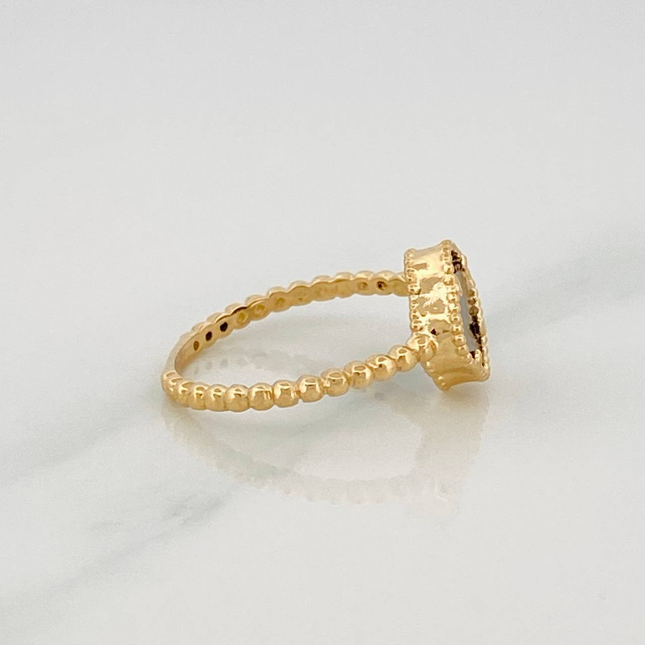 Clover Ring 1.95g / T6 Yellow Gold 18K
