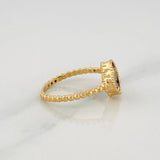 Clover Ring 1.95g / T6 Yellow Gold 18K