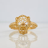 Panther Ring 2.4g / T8 1/4 Yellow Gold 18K