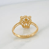 Panther Ring 2.4g / T8 1/4 Yellow Gold 18K