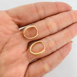 Hoop Earrings Shine 2.85g / 1/2 in 18K Yellow Gold