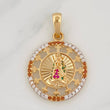 Pendant Virgin of Guadalupe 2.95g / 3/4 in Yellow Gold 18K