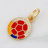Pendant Soccer Ball 1.15g / 3/4 in 18K Yellow Gold
