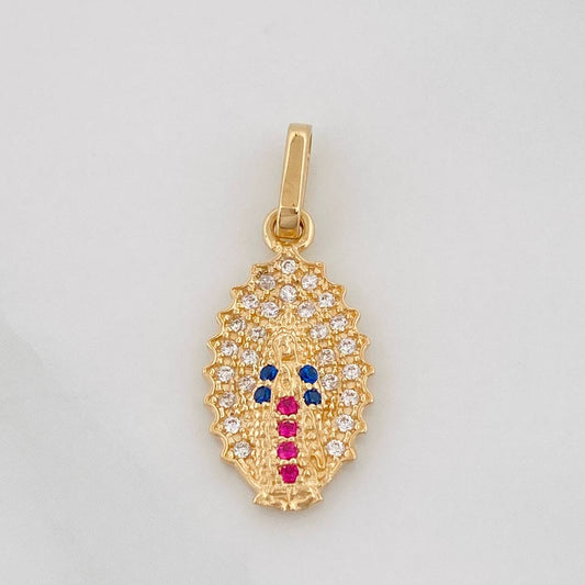 Dije Virgen de Guadalupe 1.35g / 3/4 in Oro Amarillo 18K