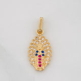 Pendant Virgin of Guadalupe 1.35g / 3/4 in Yellow Gold 18K