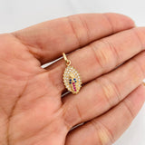 Pendant Virgin of Guadalupe 1.35g / 3/4 in Yellow Gold 18K