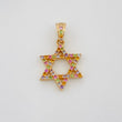 Pendant Star of David 1.55g / 3/4 in 18K Yellow Gold