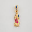 Pendant Virgin of Guadalupe 1.2g / 3/4 in Yellow Gold 18K