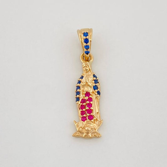 Dije Virgen de Guadalupe 1.2g / 3/4 in Oro Amarillo 18K