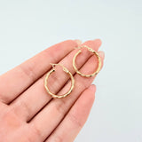 Candongas Mary 1.55gr / 1 in / Oro Amarillo 18K ©