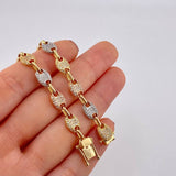 GC Chain 30g / 18 1/4 in / 7mm Three Golds 18K