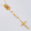 Rosario Virgen Guadalupe 16.05g / 22 3/4 in / 4.9mm Oro Amarillo 18K