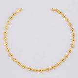 Tobillera GC Diamantado 3.5g / 9 1/4 in / 4mm Oro Amarillo 18K