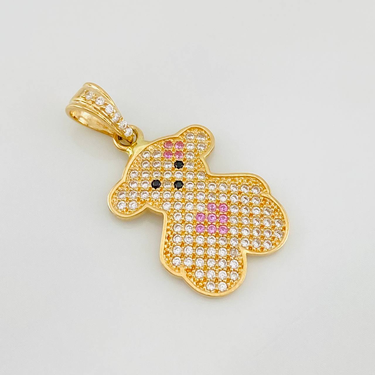 Dije Oso Ts 2.4g / 1 in Oro Amarillo 18K