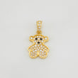 Pendant Bear Dense 1.65g / 3/4 in Yellow Gold 18K