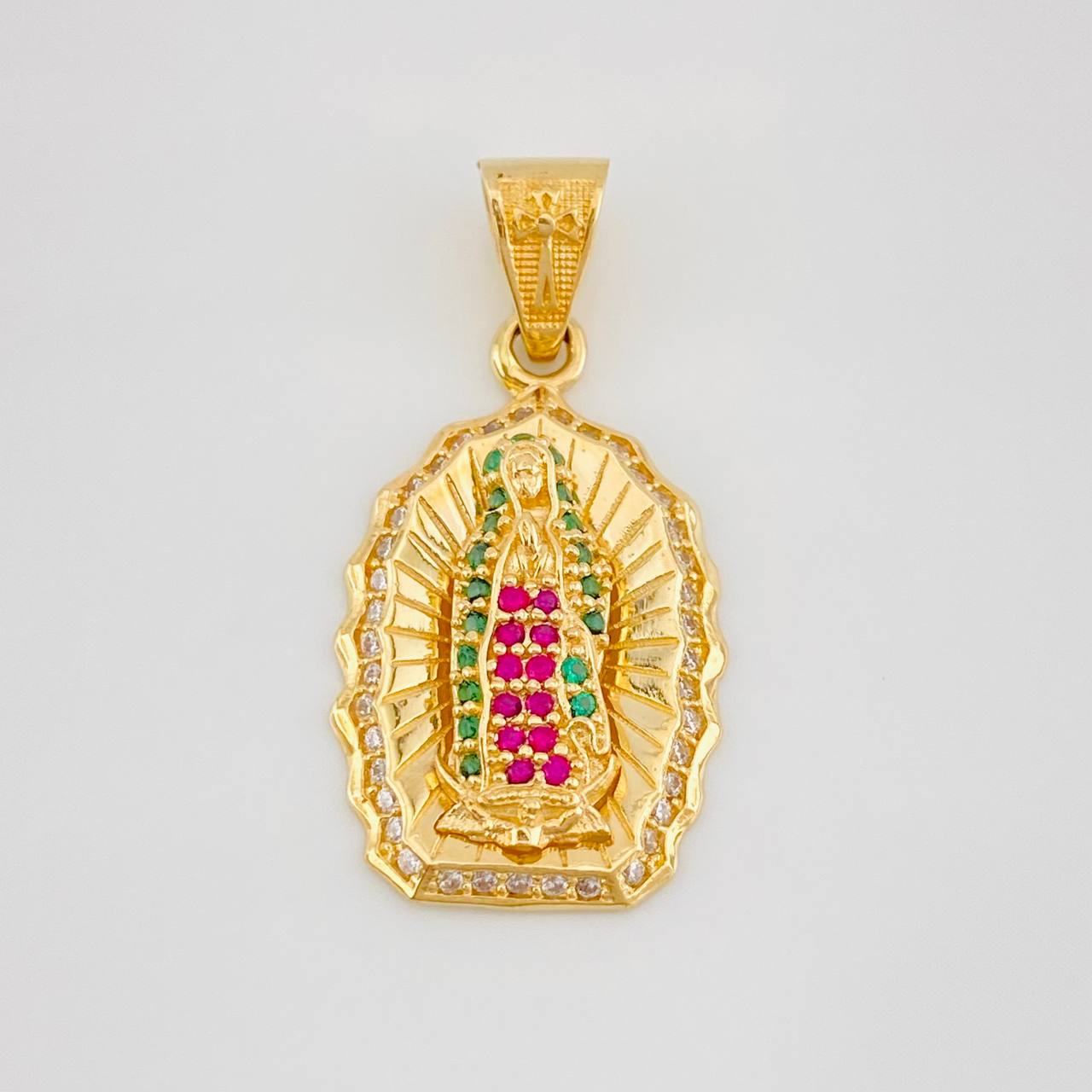 Dije Virgen de Guadalupe 3g / 1 in Oro Amarillo 18K