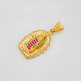 Pendant Virgin of Guadalupe 3.15g / 3/4 in Yellow Gold 18K