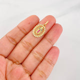 Pendant Virgin of Guadalupe 2g / 3/4 in Yellow Gold 18K
