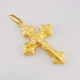 Dije Cruz Cristo 0.9g / 1 1/4 in Oro Amarillo 18K
