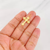 Dije Cruz Cristo 0.9g / 1 1/4 in Oro Amarillo 18K