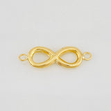 Herraje Infinito 0.6g / 1 in Oro Amarillo 18K