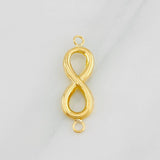 Herraje Infinito 0.6g / 3/4 in Oro Amarillo 18K