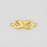 Herraje Infinito 0.65g / 3/4 in Oro Amarillo 18K