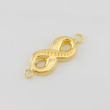 Herraje Infinito 0.55g / 3/4 in Oro Amarillo 18K