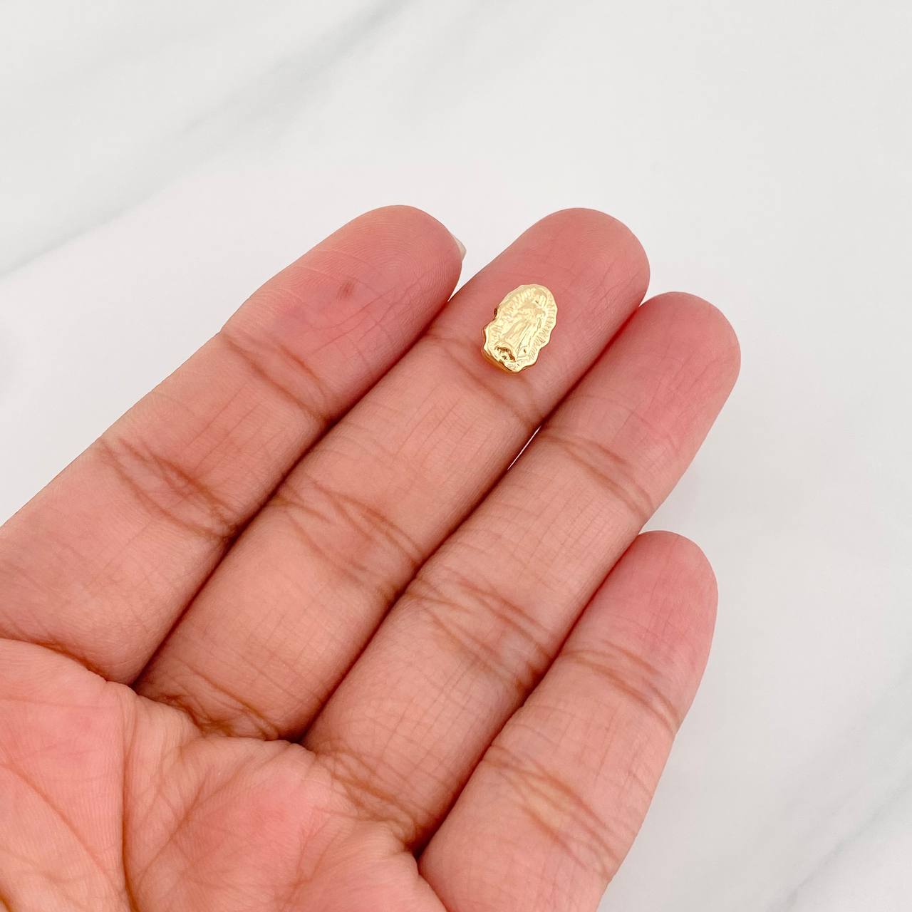 Charm Virgin of Guadalupe 0.25g / 1/4 in Yellow Gold 18K