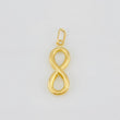 Dije Infinito 0.6g / 3/4 in Oro Amarillo 18K
