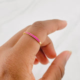 Anillo Churumbela 0.95g / T6 Oro Amarillo 18K