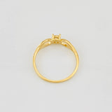 Anillo Solitario Gota 1.25g / T5 3/4 Oro Amarillo 18K