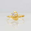 Solitaire Ola Ring 1.5g / T7 3/4 Yellow Gold 18K