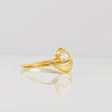Solitaire Ola Ring 1.4g / T6 1/4 Yellow Gold 18K