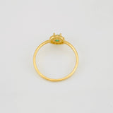 Halo Ring 1.4g / T6 1/2 Yellow Gold 18K