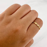 God Ring 1.15g / T5 Yellow Gold 18K