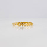 Dios Ring 1.35g / T7 1/2 Yellow Gold 18K