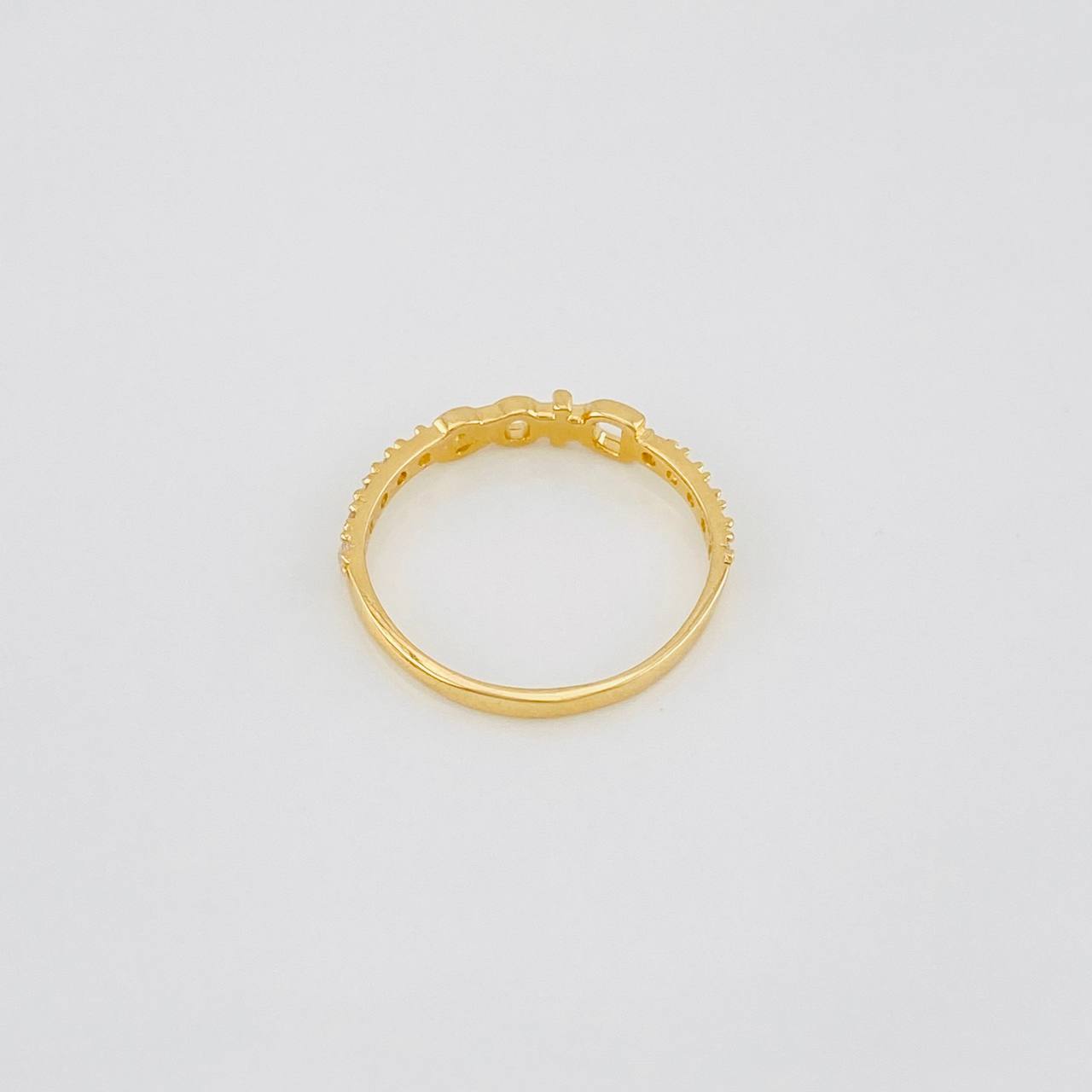 Dios Ring 1.35g / T7 1/2 Yellow Gold 18K