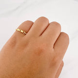 Dios Ring 1.35g / T7 1/2 Yellow Gold 18K